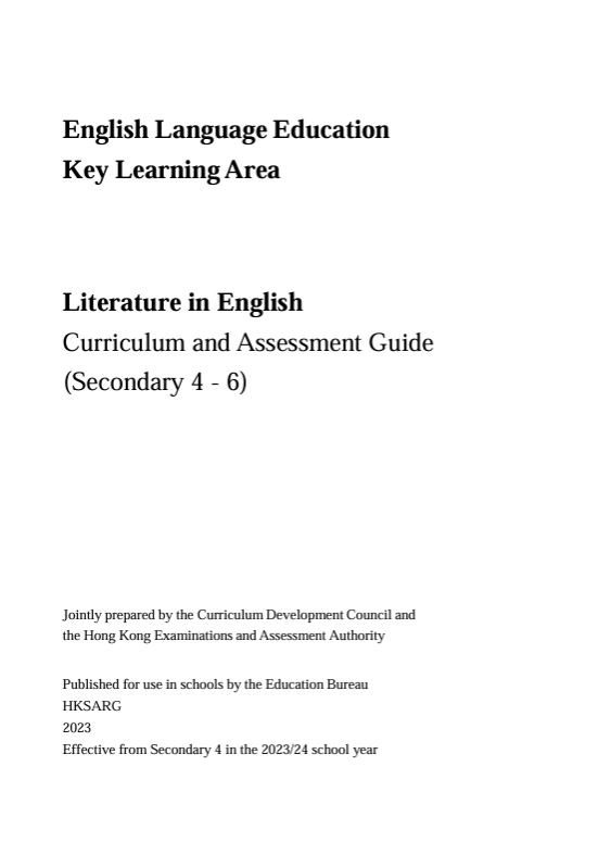 Eng Lit CA Guide 2023